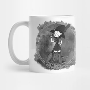 The dark witch - B&W Mug